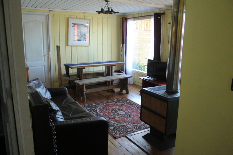 Comedor de la cabaña El Arce de Cabañas El Molino Suyay