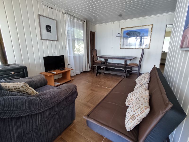 Comedor de la cabaña el boldo de Cabañas El Molino Suyay