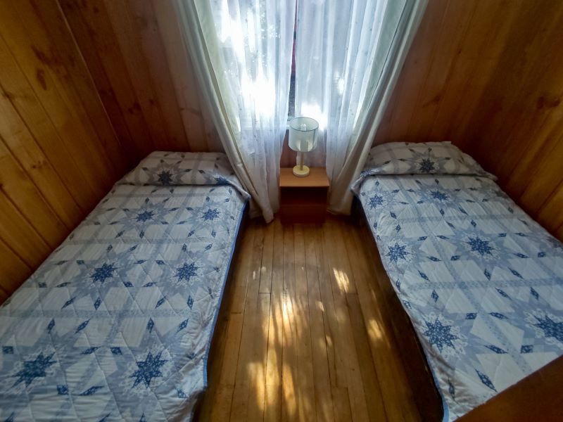 Pieza de la cabaña el Hualle de Las Cabaña El Molino Suyay