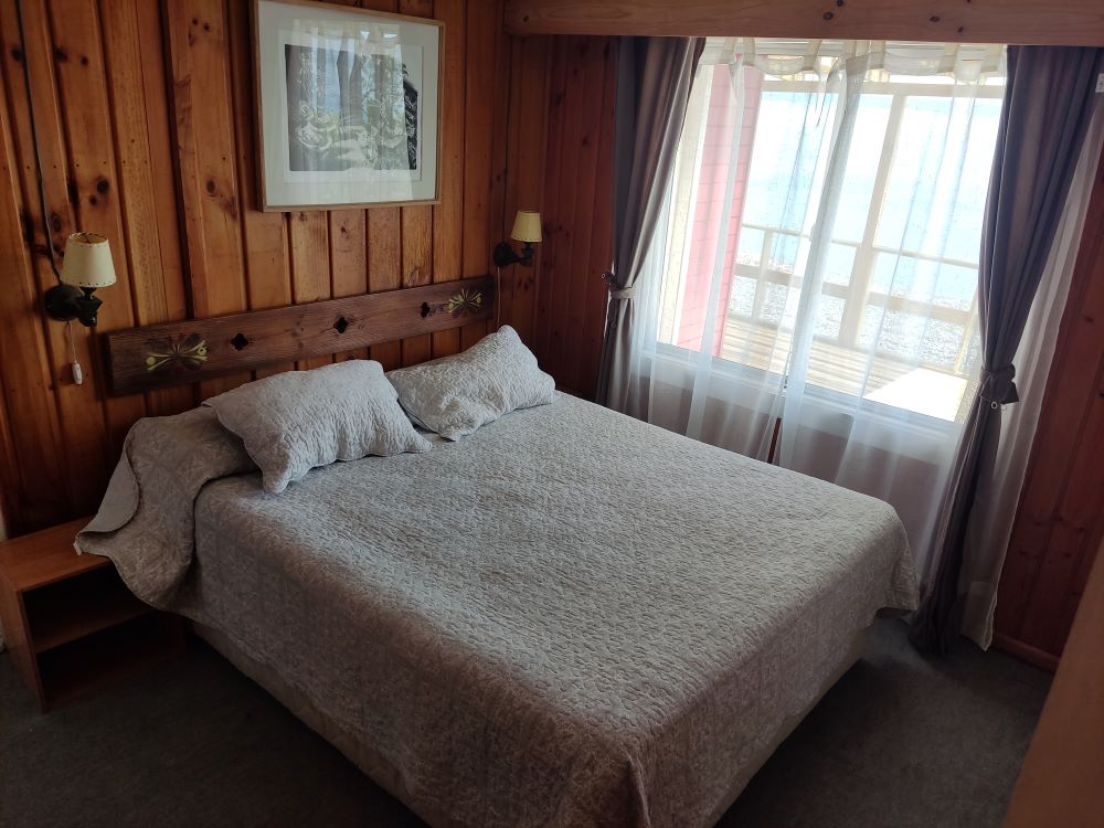 Pieza de la cabaña El Pino de Cabañas El Molino Suyay