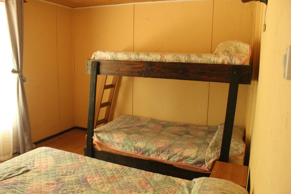 Pieza de la cabaña La Quila de Cabañas El Molino Suyay